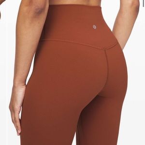 Like-New Lululemon Align Leggings in Rustic Clay